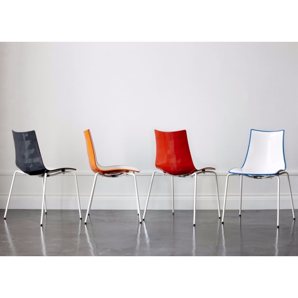 Zebra Bi-Colour Side Chair | Chair Compare
